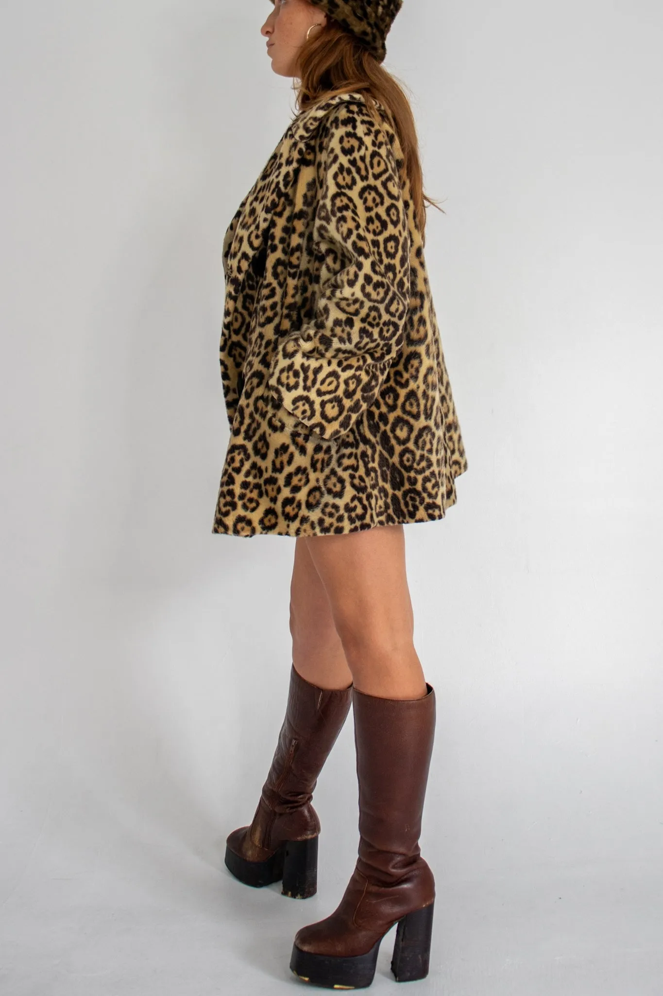 70s Cheetah Print Coat