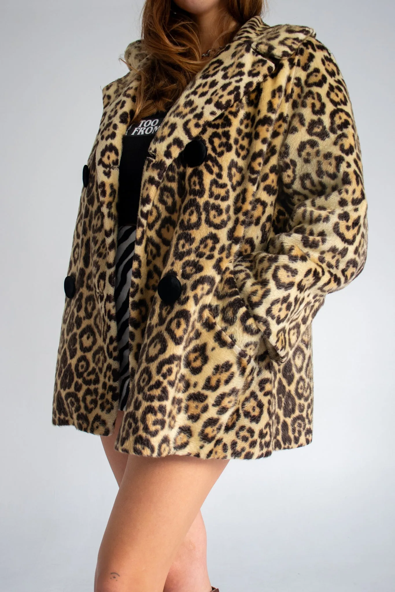 70s Cheetah Print Coat