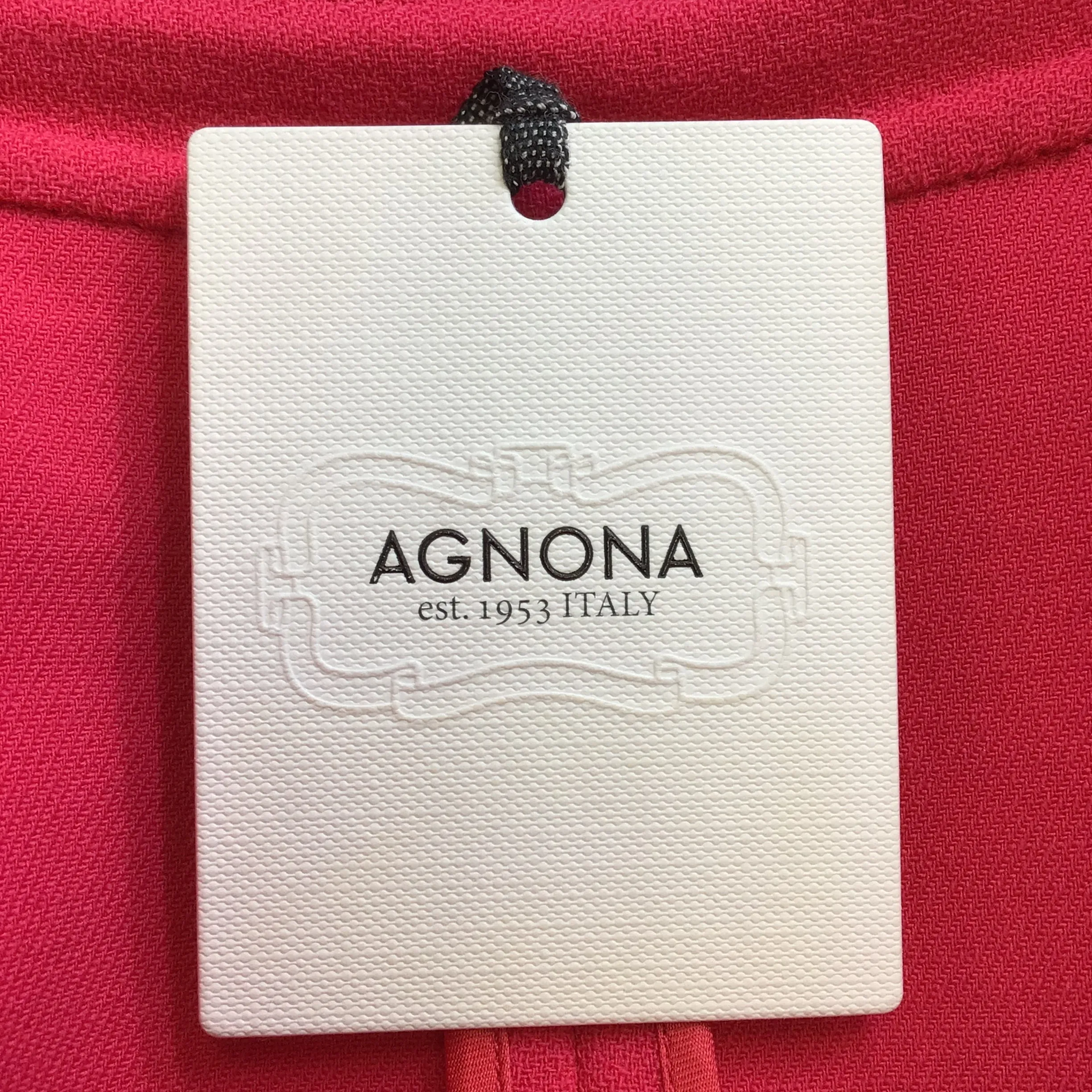 Agnona Raspberry Cropped Button-front Wool Jacket