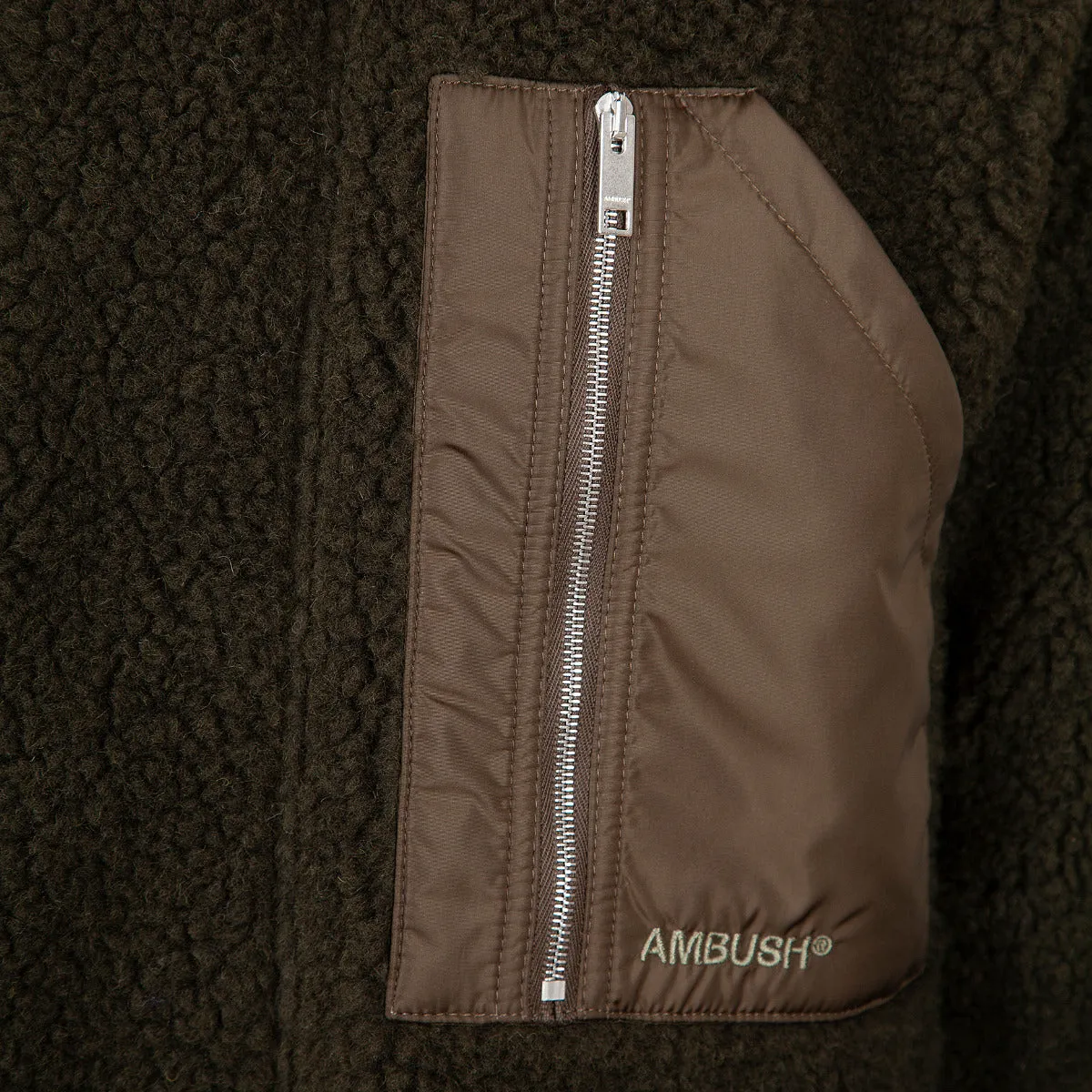 Ambush Funnel Neck Fleece Jacket