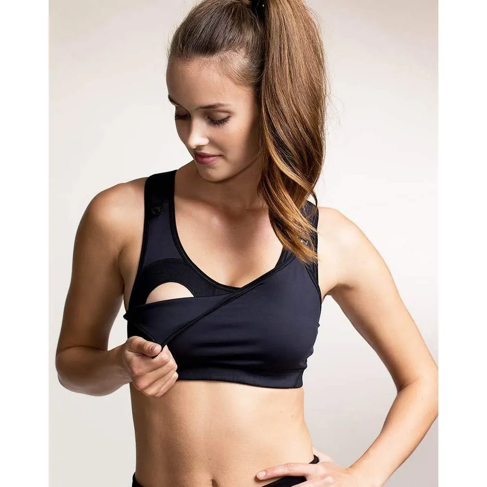 Boob Sport Nursing Bra - Black (Small)