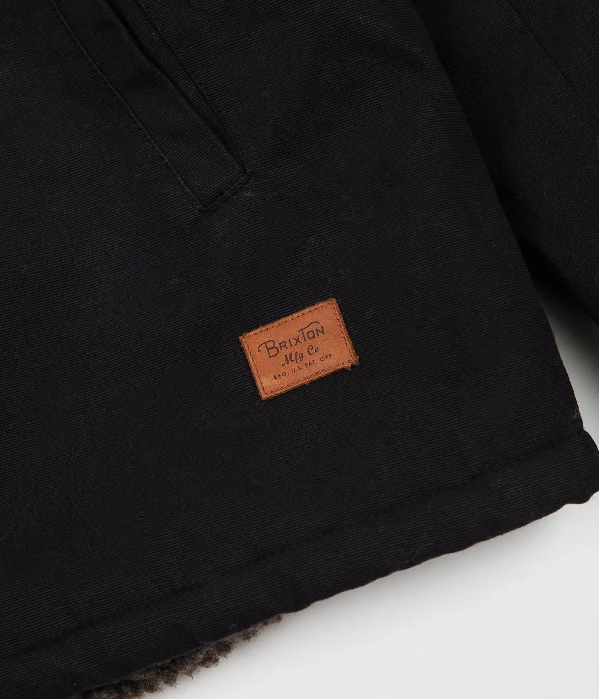 Brixton Mast Jacket - Black / Brown