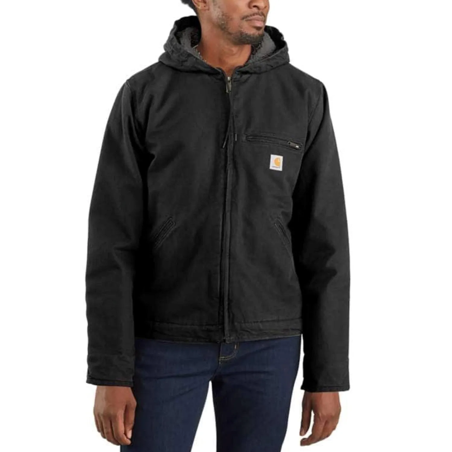 Carhartt Men's Heavyweight Duck Sherpa-Lined Jacket