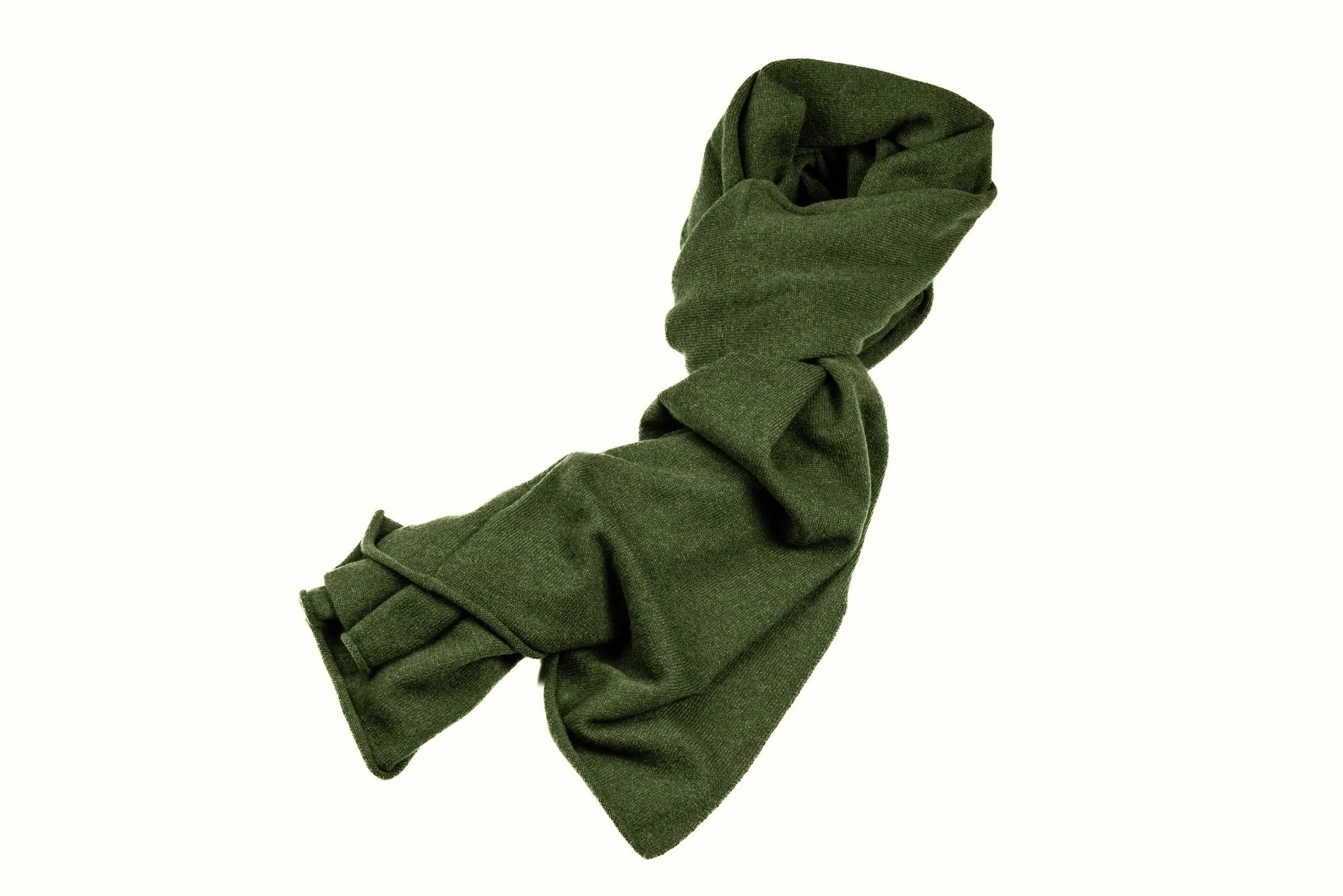 Cashmere Plain Knit Scarf