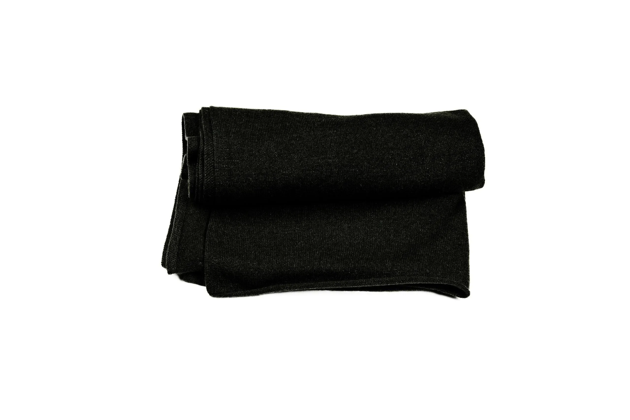 Cashmere Plain Knit Scarf