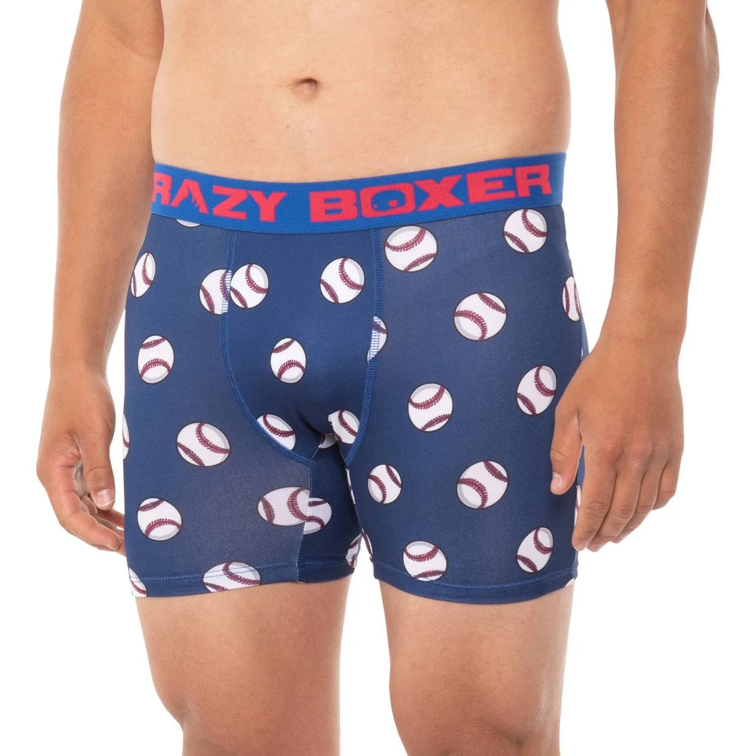 CRAZYBOXER NYC Print 2-Pack Ultra Soft Fast Drying Boxer Briefs