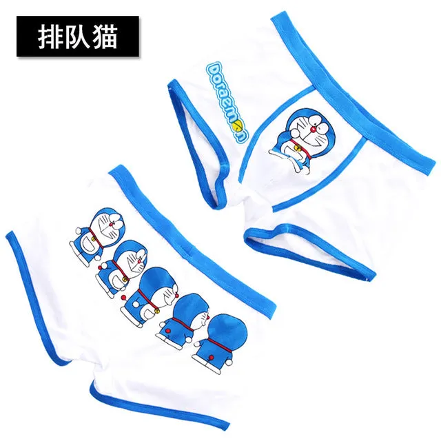 Free Shipping high quality brand mens cartoon underwear Low waist sexy man boxer cotton shorts underpants couple panties cartoon