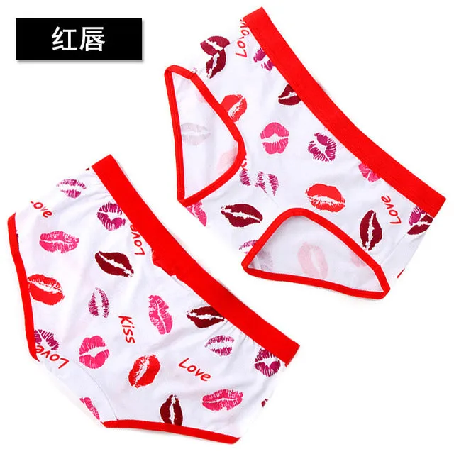 Free Shipping high quality brand mens cartoon underwear Low waist sexy man boxer cotton shorts underpants couple panties cartoon