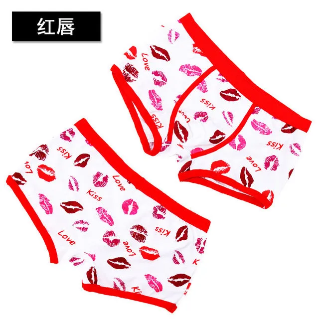 Free Shipping high quality brand mens cartoon underwear Low waist sexy man boxer cotton shorts underpants couple panties cartoon