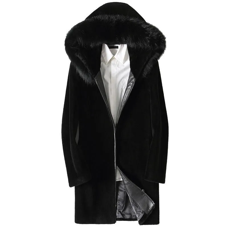 Funki Buys | Jackets | Men's Winter Faux Fox Fur Luxury Jacket