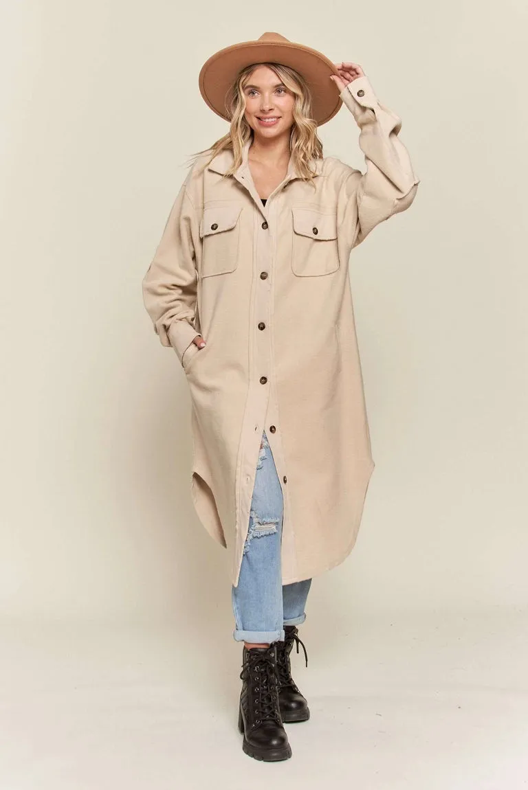 Hallie Long Shacket Jacket