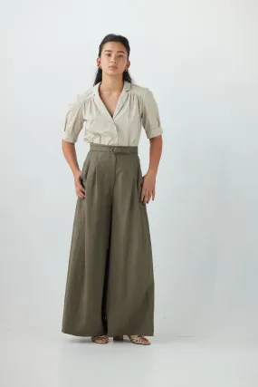 Katherine Pant in Linen Blend