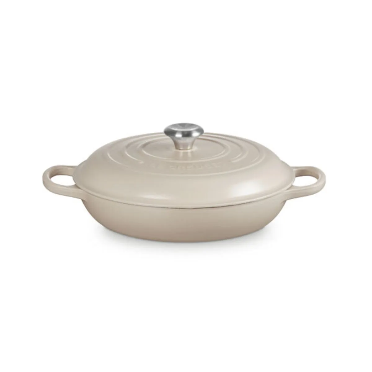 Le Creuset Signature Shallow Casserole Brioche 30cm