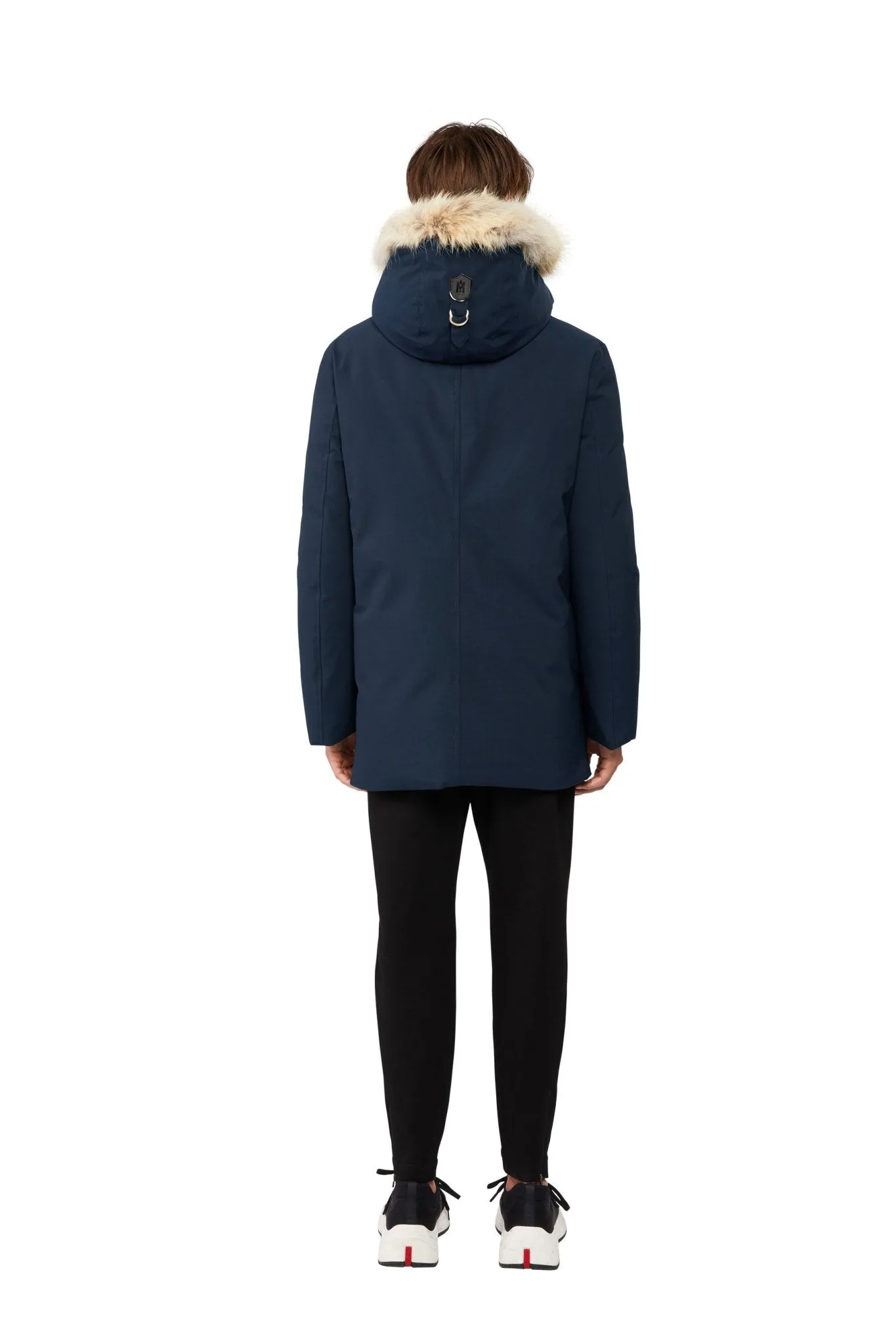 MACKAGE EDWARD-C 2-in-1 Down Parka With Hooded Bib And Natural Fur