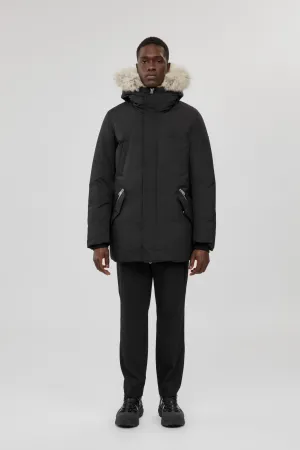 MACKAGE EDWARD-C 2-in-1 Down Parka With Hooded Bib And Natural Fur