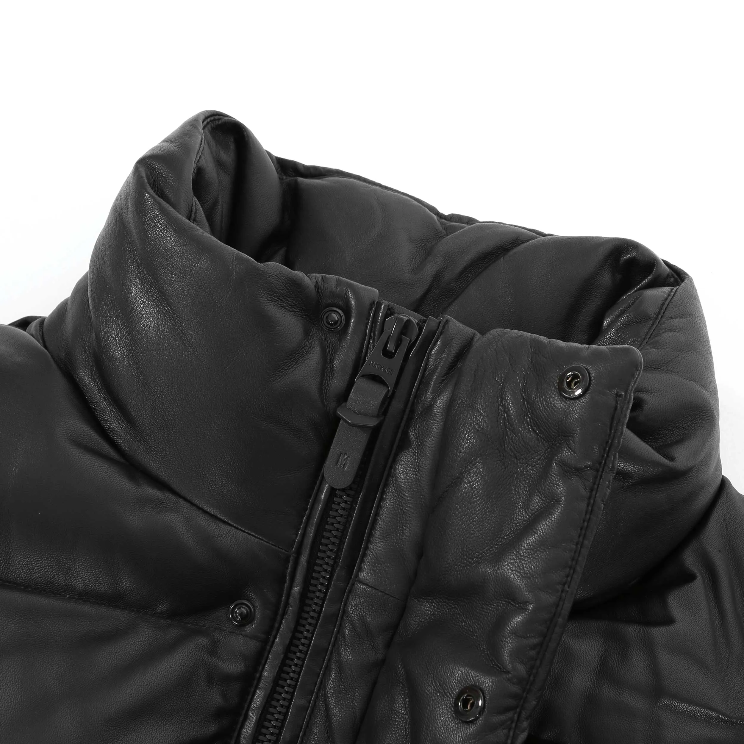 Mackage Jeremy Leather Jacket in Black