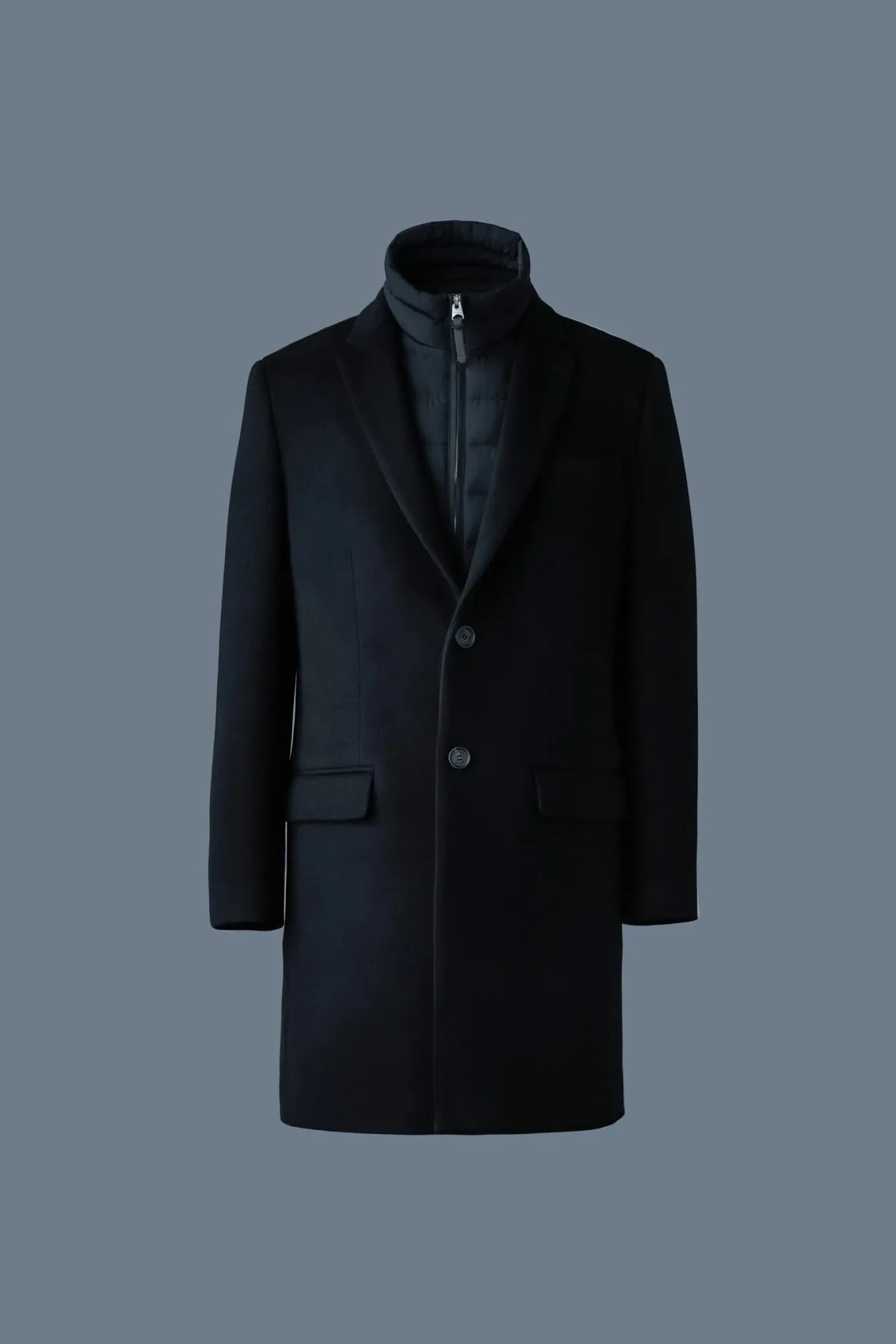 MACKAGE SKAI-SLB - 3-in-1 Wool Coat With Removable Down Liner