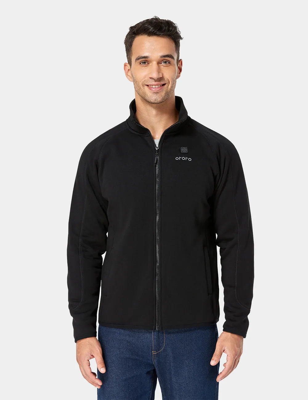 Men's Heated Full-Zip Fleece Jacket -All Colours