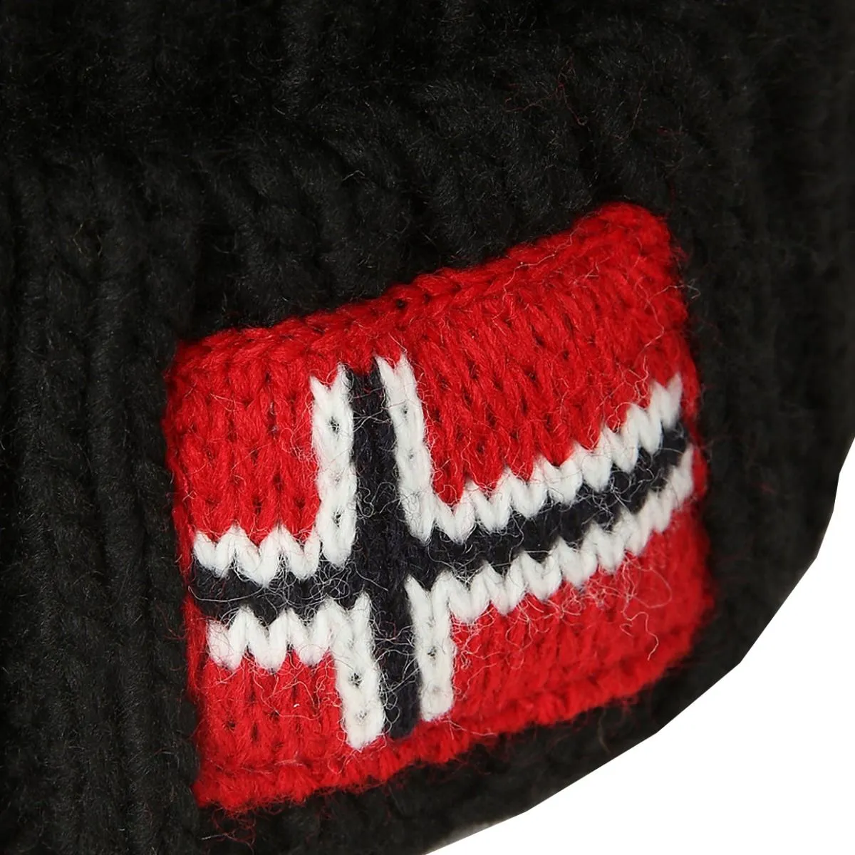 Napapijri Junior Black Semiury Beanie Hat