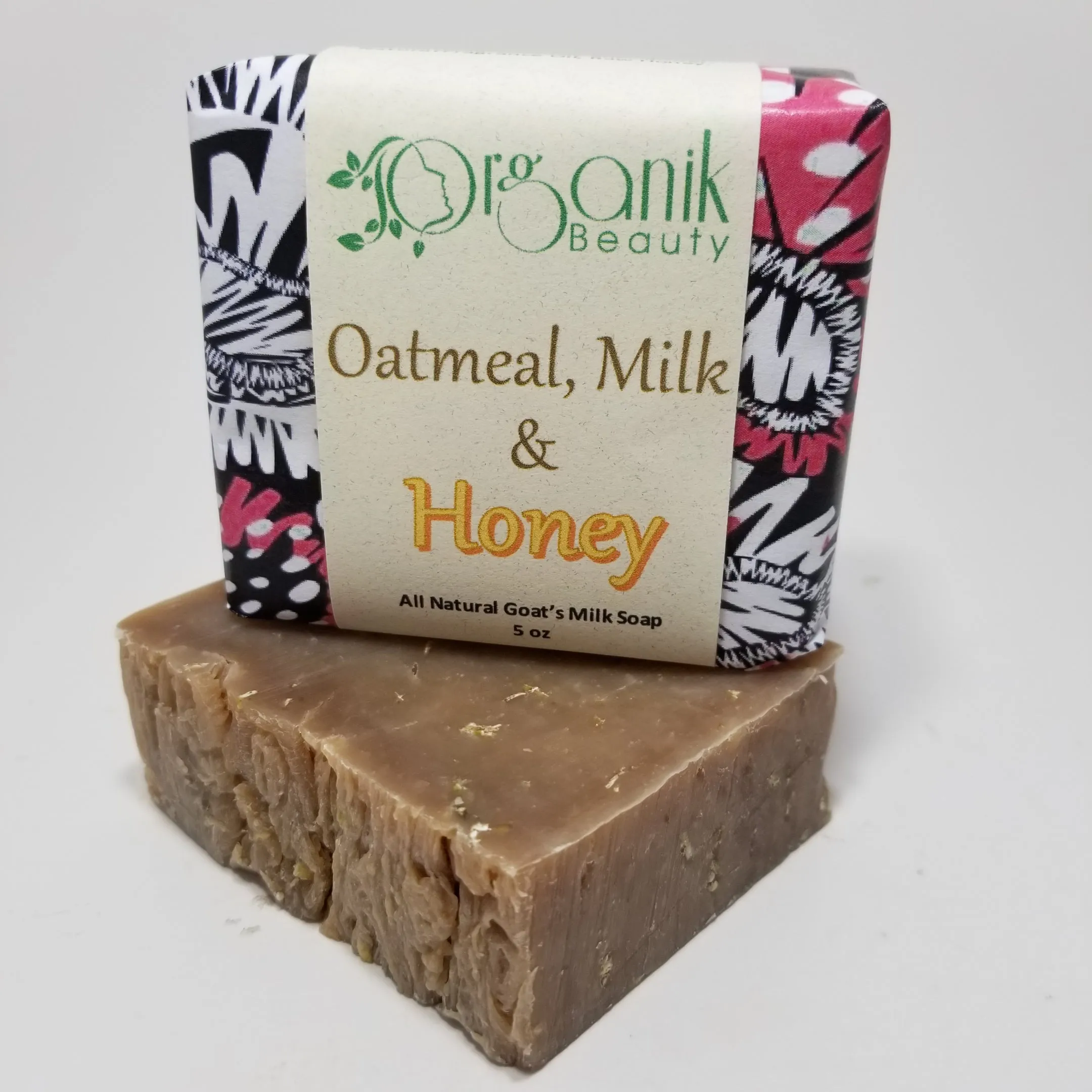 Oatmeal Milk and Honey Goat's Milk Soap 5 oz