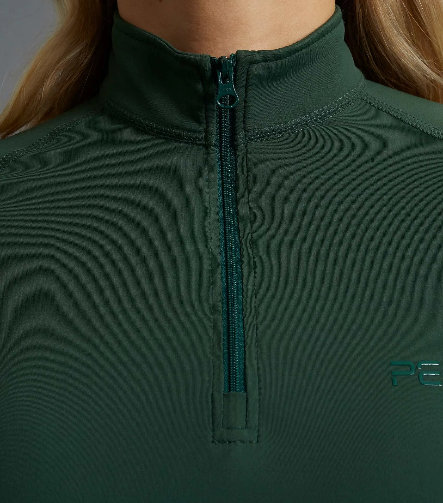 Ombretta Ladies Technical Riding Top Green