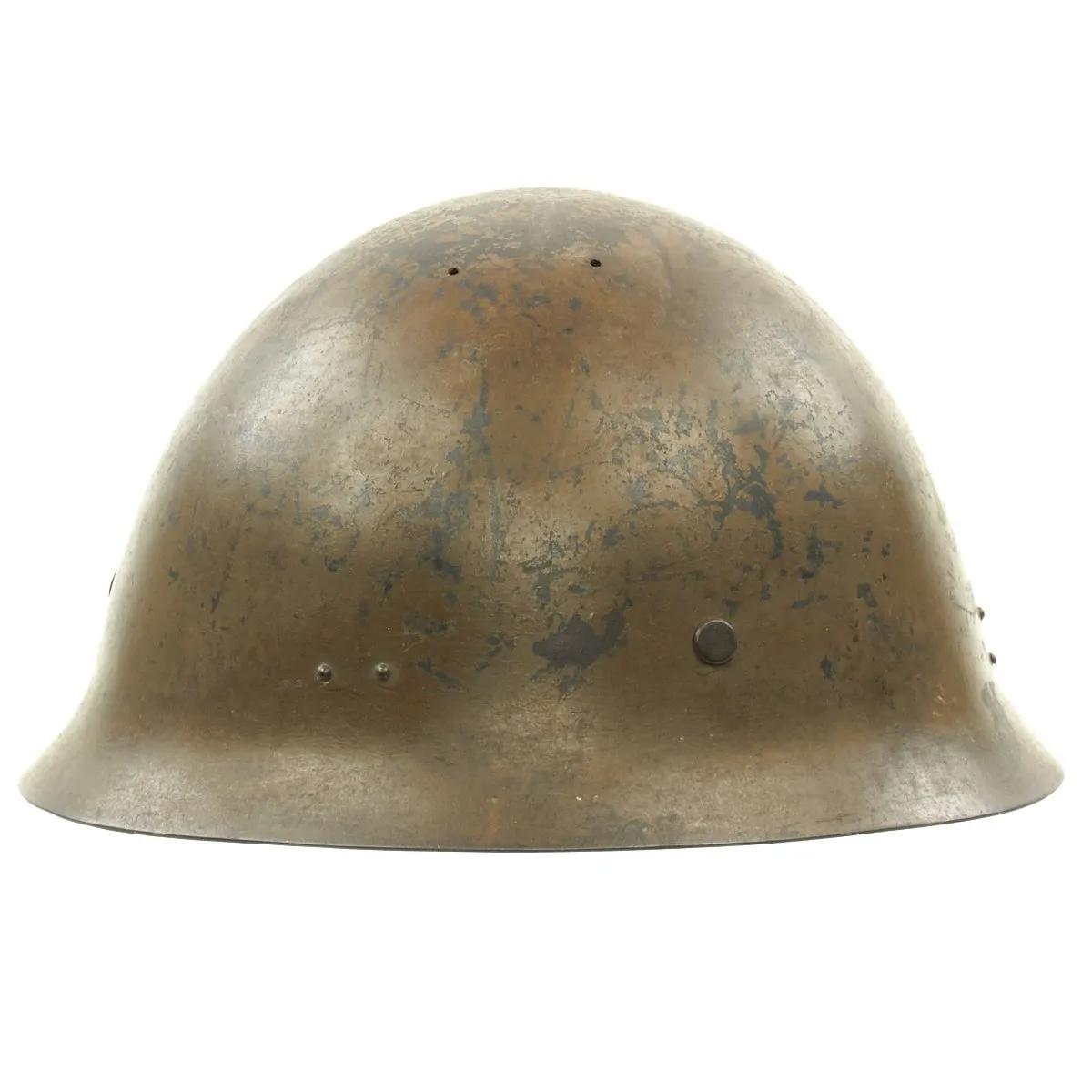 Original WWII Japanese Special Naval Landing Forces (SNLF) Helmet with Complete Liner