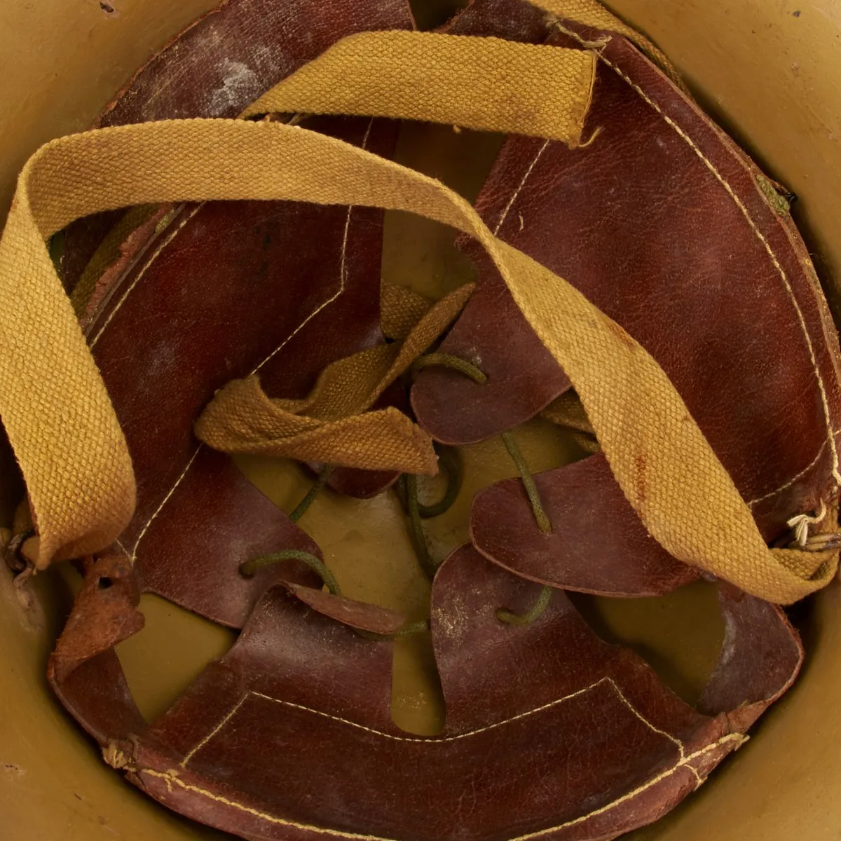 Original WWII Japanese Special Naval Landing Forces (SNLF) Tetsubo Helmet