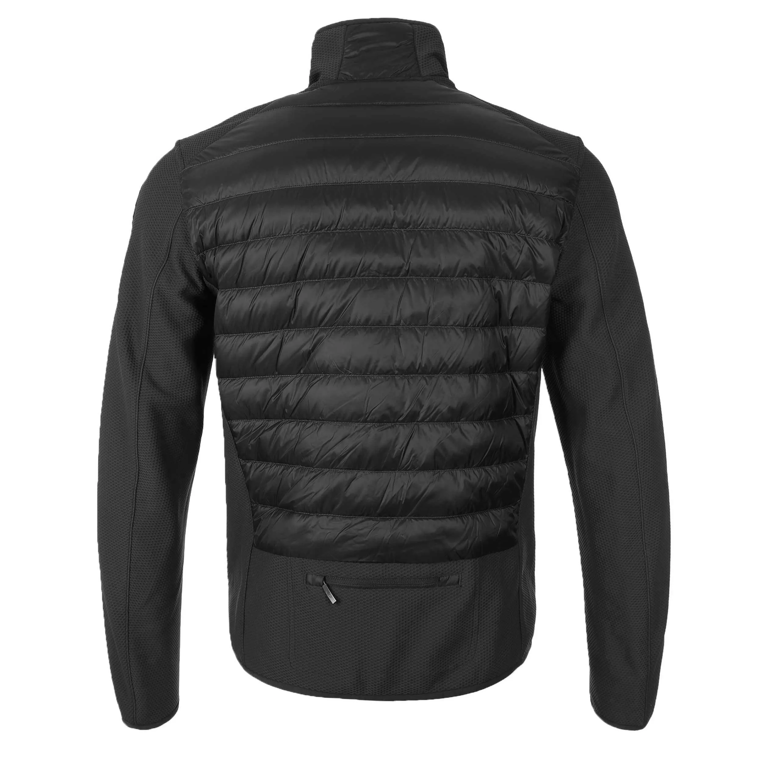 Parajumpers Jayden Quilted Fleece Jacket in Black