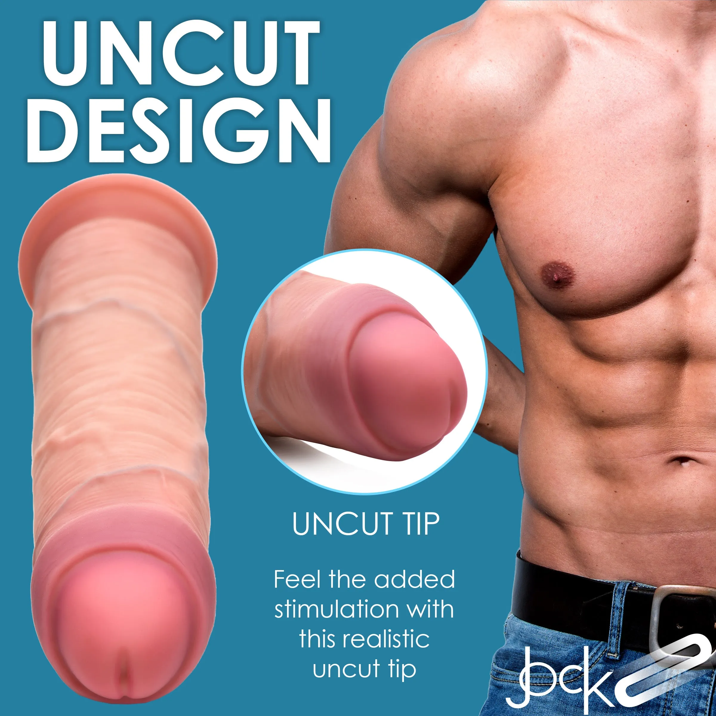 Realistic Uncut Dildo