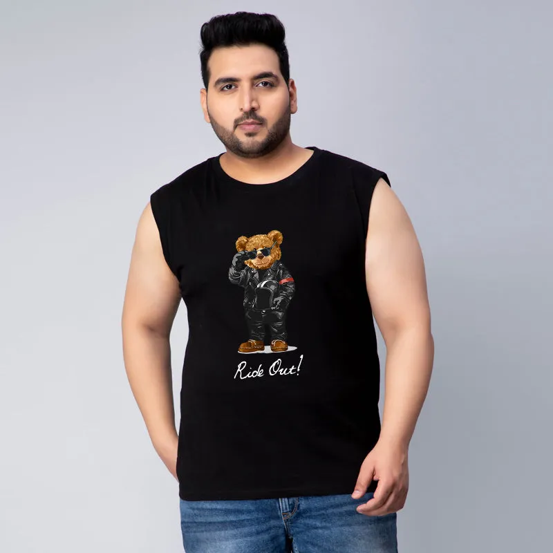 Rider Bear Sleeveless Vest