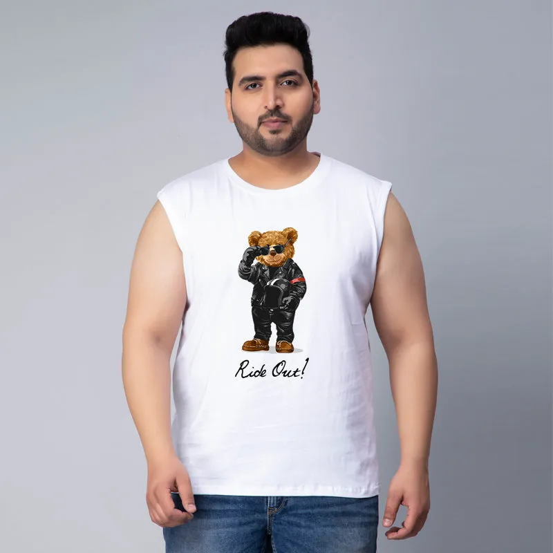 Rider Bear Sleeveless Vest