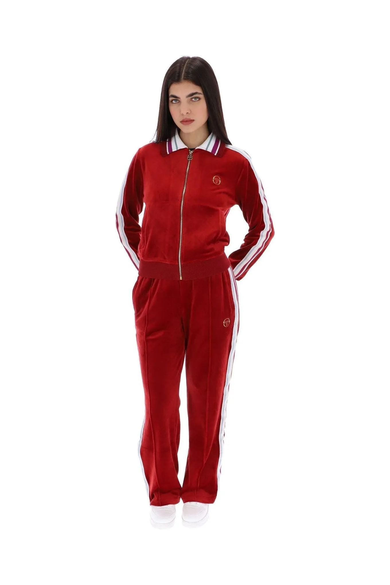 Sergio Tacchini - Women’s Miss Goran Sundried Tomato - Track Top