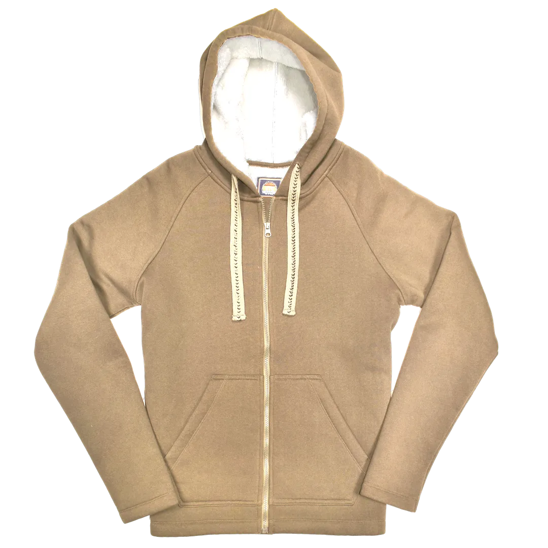 Sherpa Bonded Fleece Hoodie