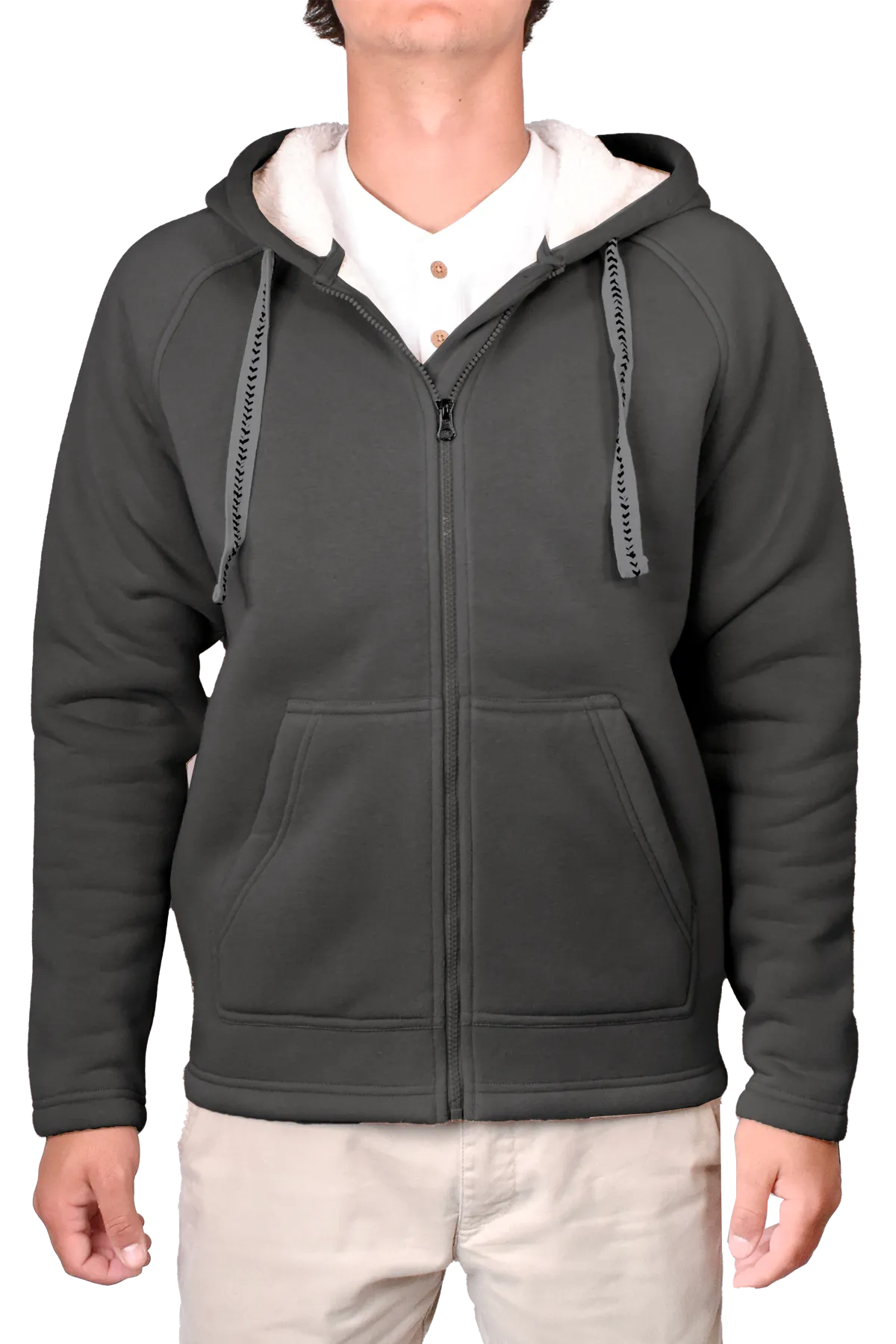 Sherpa Bonded Fleece Hoodie