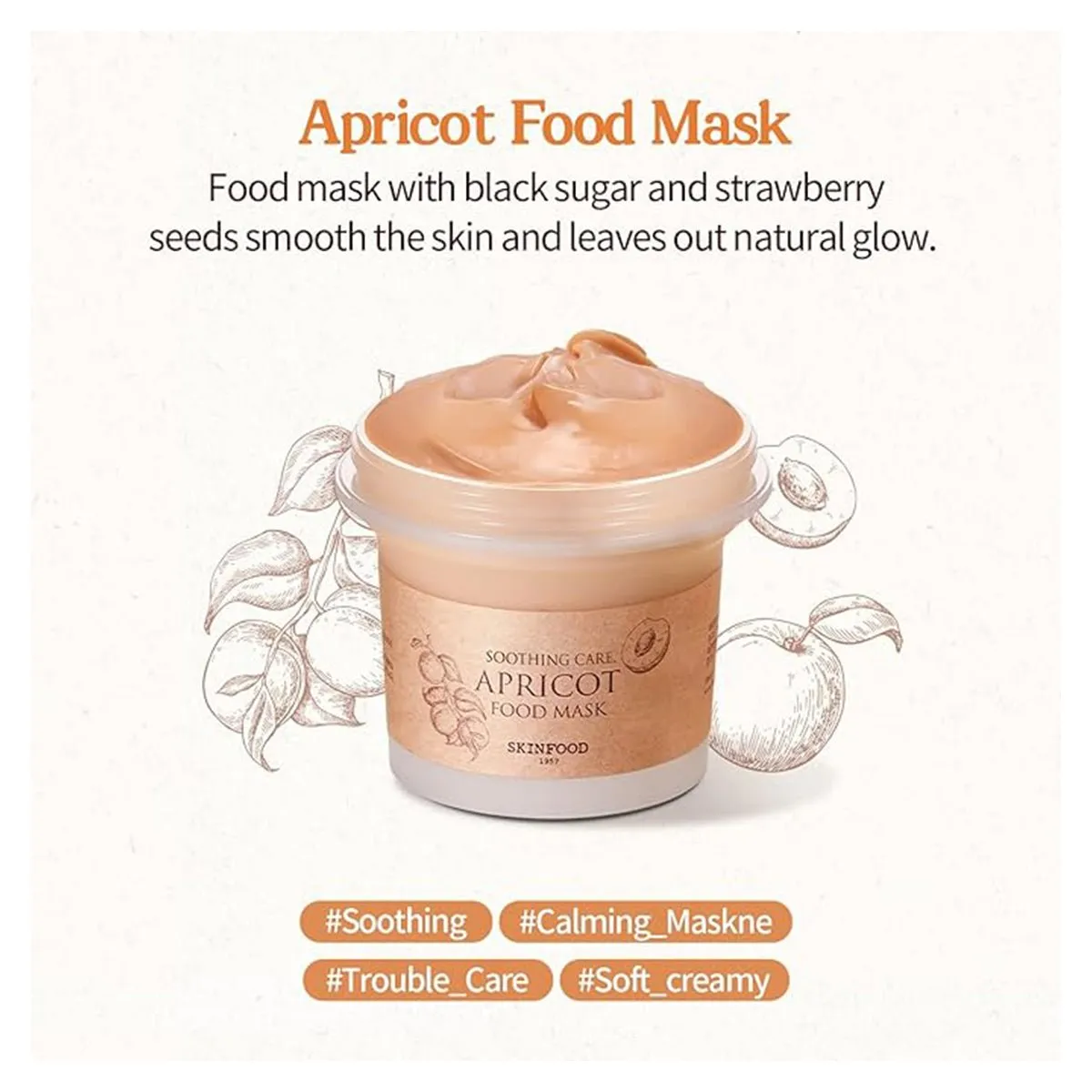 Skinfood Apricot Food Mask 120G