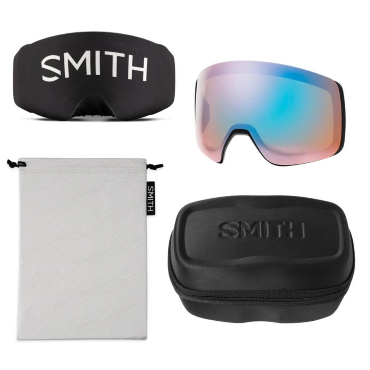 Smith Optics 4D Mag XL Goggles ChromaPop Sun Black - Black Frame