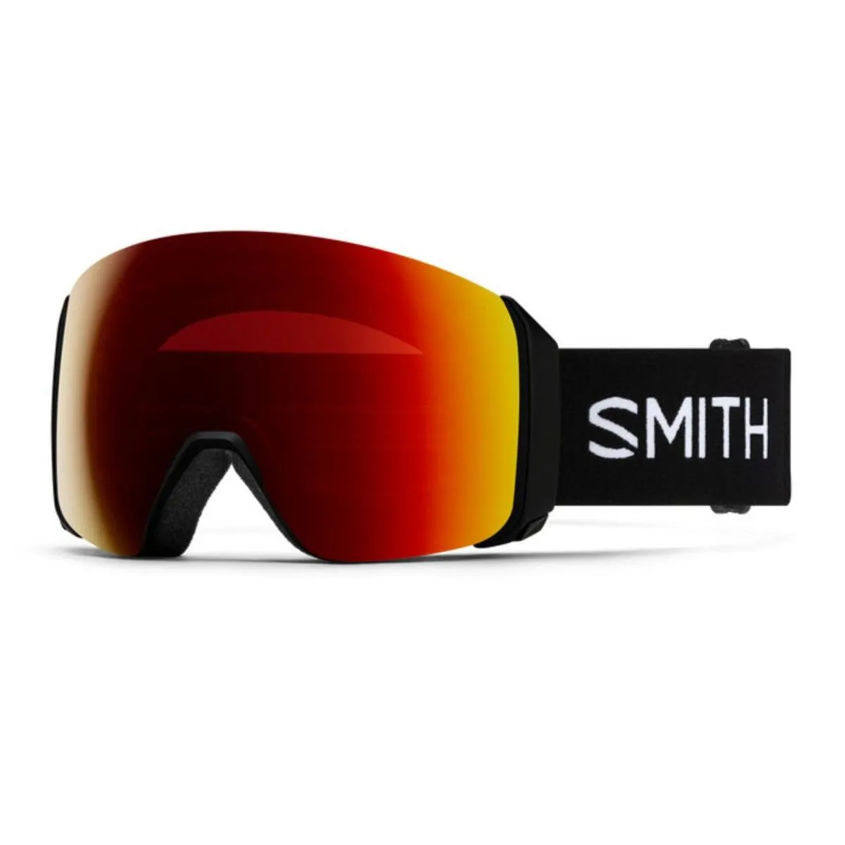 Smith Optics 4D Mag XL Goggles ChromaPop Sun Red Mirror - Black Frame