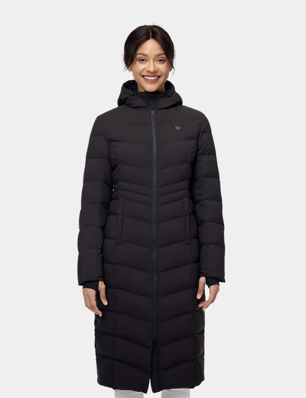 SOHO Women's Heated Down Parka Jacket