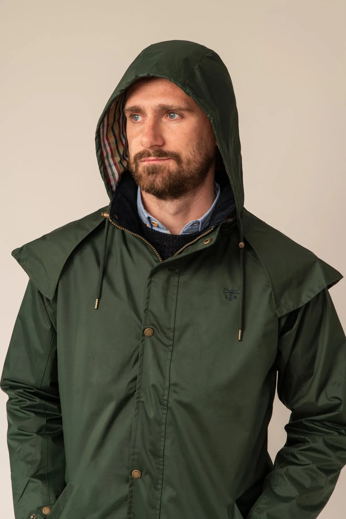 Stockman Mens Full Length Waterproof Rain Coat