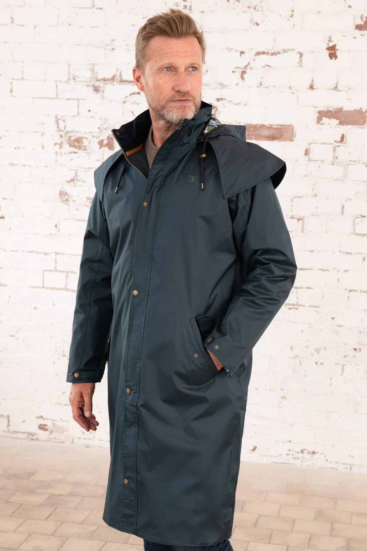 Stockman Mens Full Length Waterproof Rain Coat