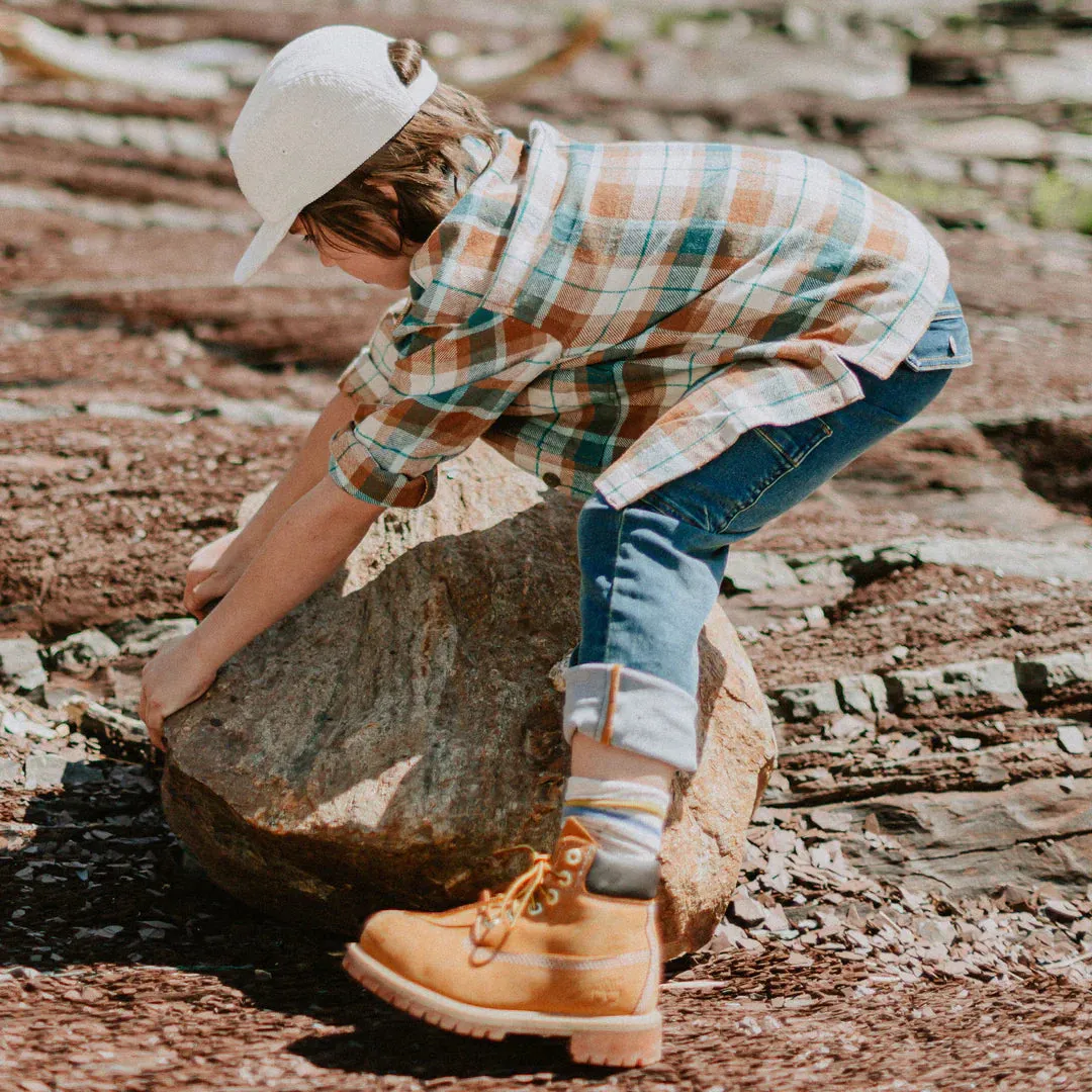 The Gabe Plaid Flannel Shirt - KIDS