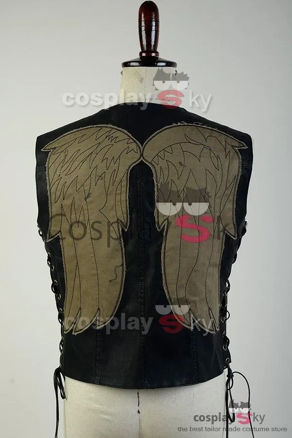 The Walking Dead Daryl Dixon Vest only Costume Cosplay