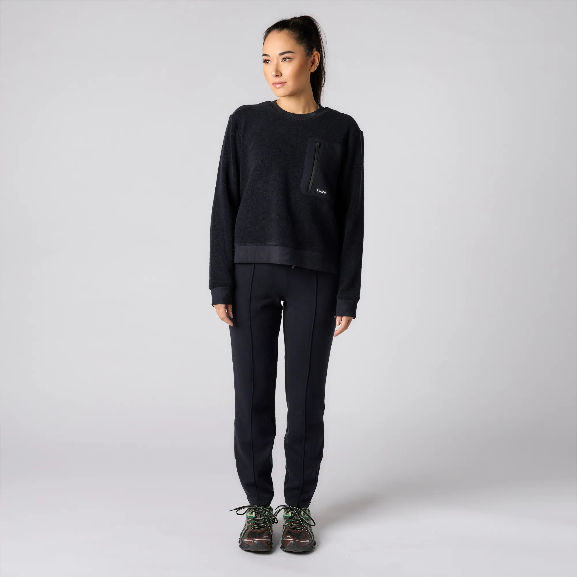 The Wool Terry Pintuck Track Pant - Unisex