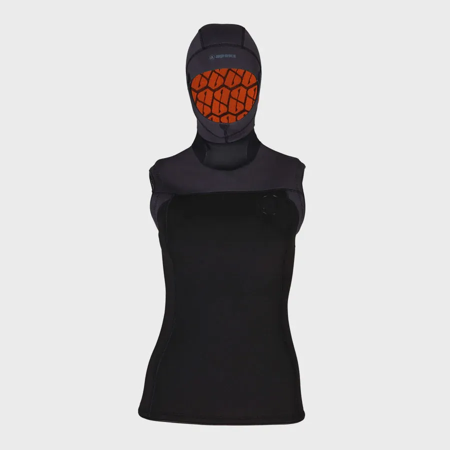 THERMIQ 4/3mm Ladies Hooded Vest