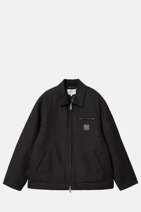 Truman Coat Chocolate/Black