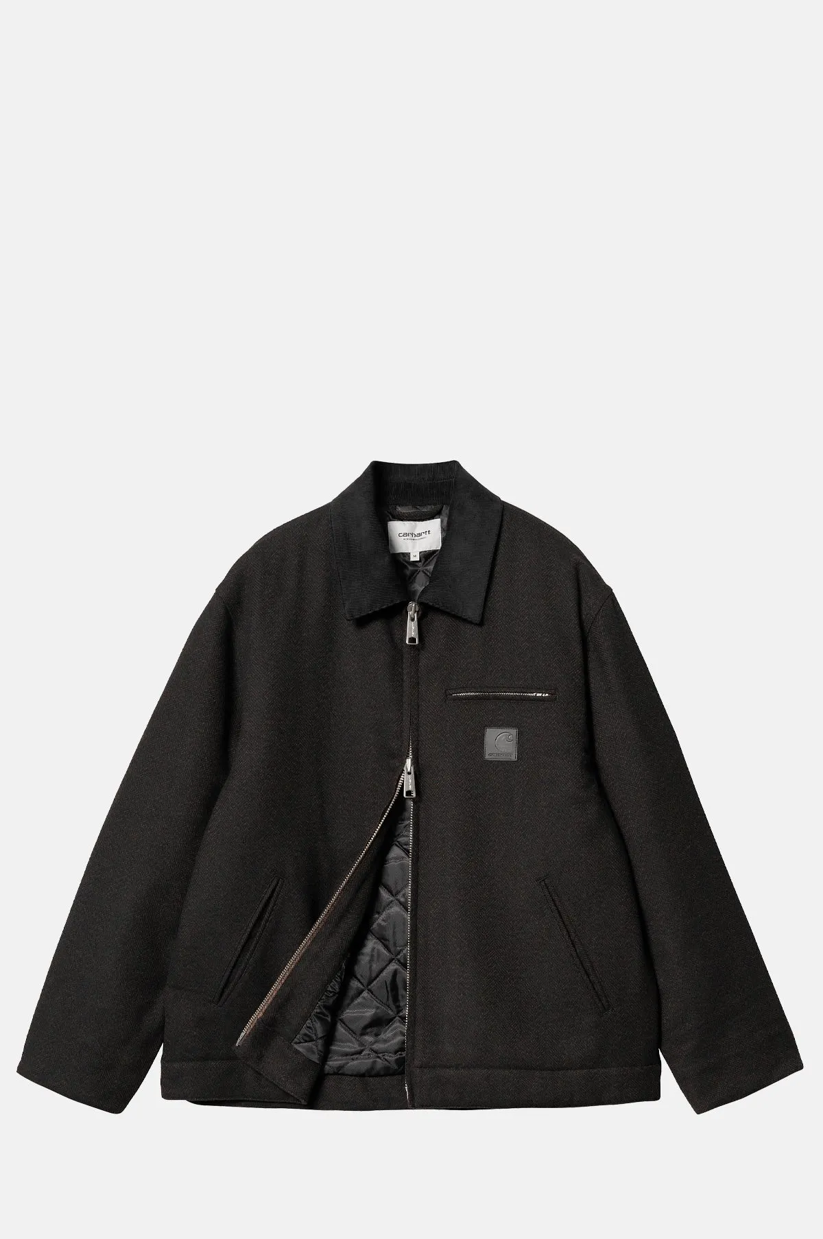 Truman Coat Chocolate/Black