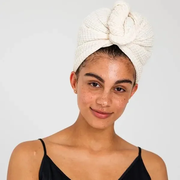 Waffle Hair Towel