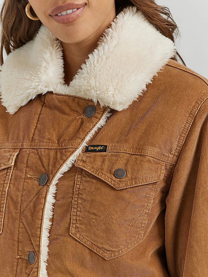 Wrangler Corduroy Love Sherpa Jacket